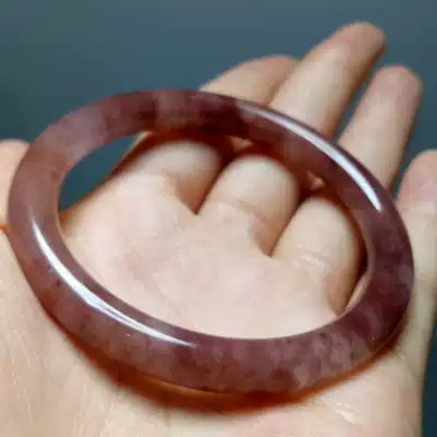 Xinjiang natural jade boutique Gobi Jade Violet bracelet