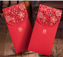High-end Chinese hollow gilding butterfly girlfriends wedding opening New year profit is creative newcomer wedding red envelope praise
