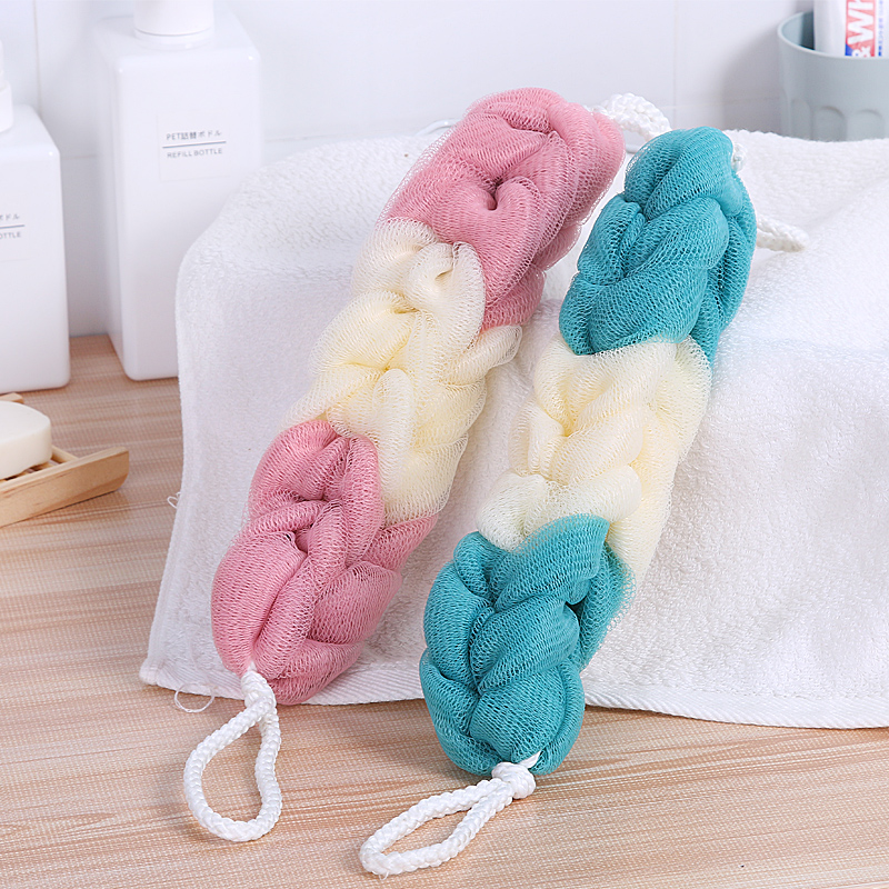 Household adult bath strip thick strip big rub mud bath towel back towel pull back strip bath artifact