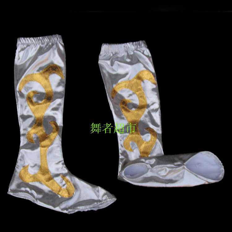 Spandex boot cover Stretch boot cover Ethnic dance dance shoe cover Sock cover Promotional price Limited quantity