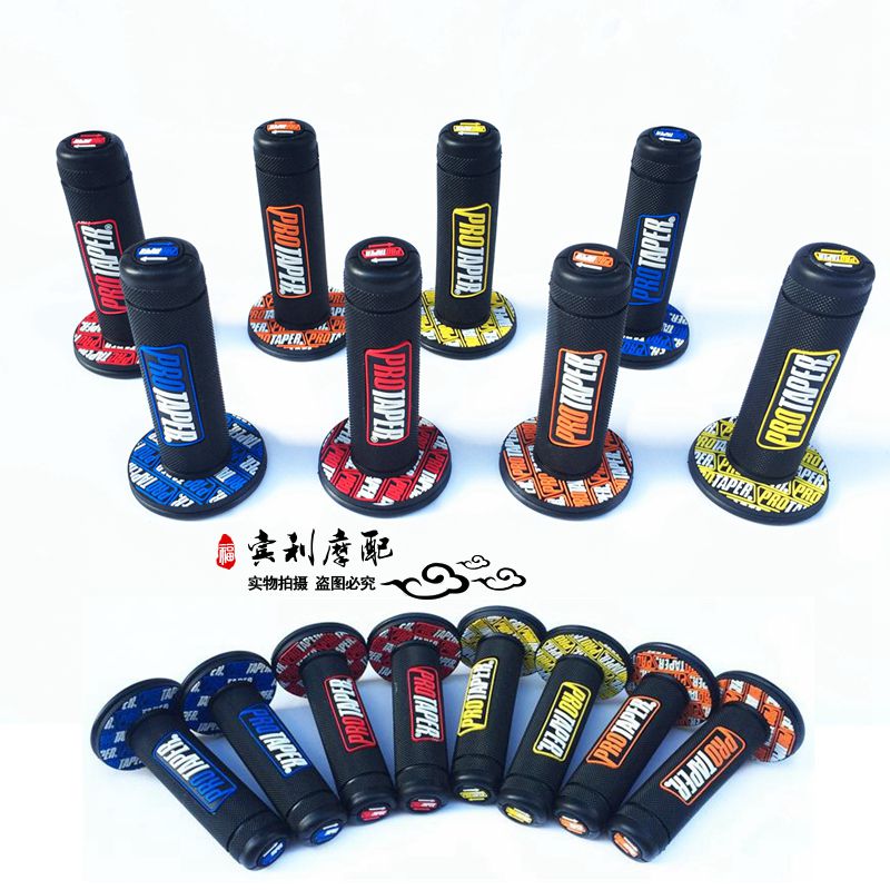 Bộ tay lái xe máy off-road Được sửa đổi off-road keo tay lái mới PRO off-road tay cầm mềm cao su - Phụ tùng xe máy đèn led xe máy