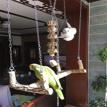 Large parrot supplies Parrot bird toy King Kong sunflower swing toy Pepper Wood station stick