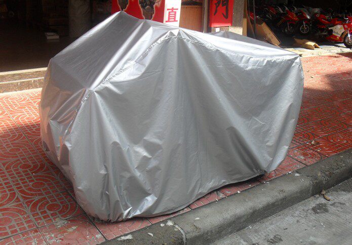 190t Atv Full Car Cover Universal Car Cover Car Cover Rain Cover Atv Cover Silver