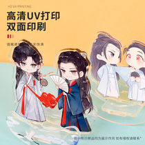 Yuecheng heart rocking music custom humanoid card diy Ferris wheel acrylic animation keychain pendant customized