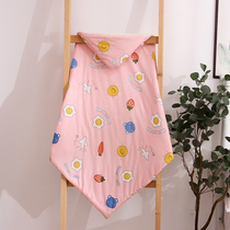 Newborn baby hustling spring and autumn cotton newborn baby baby products autumn and winter thick baby out bag blanket