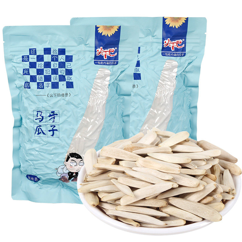 Xinjiang Specialty Pointed Chin Melon Seeds 500g*3 Bags Toothpick Melon Seeds Sunflower Seeds Bulk Casual Snacks Wholesale