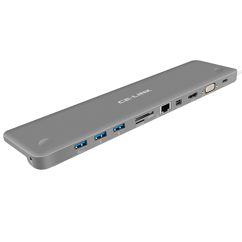 celink type-c docking station usb3 0 extension cable card reader computer Mac to minidp converter - Taobao