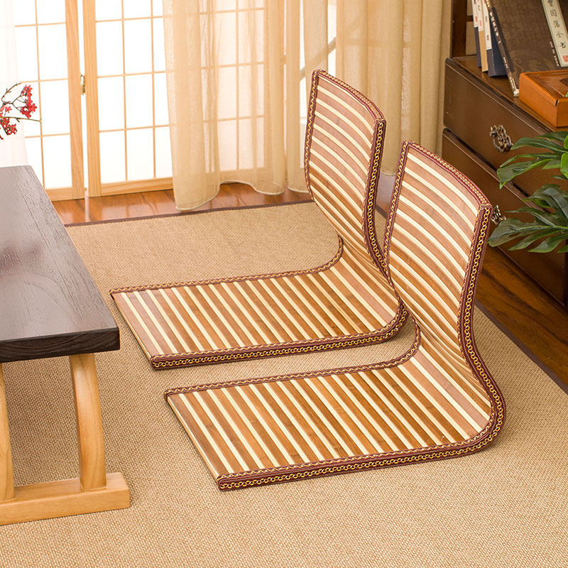 Kusanagi house tatami chair Japanese simple bay window chair single bed computer backrest chair legless and room chair