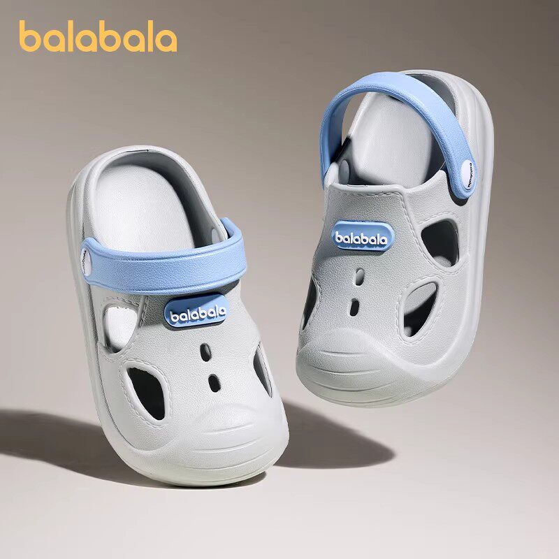 巴拉巴拉儿童洞洞鞋防撞防滑鞋