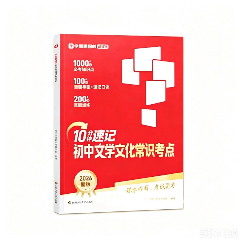 学而思10分钟速记初中文学文化常识考点