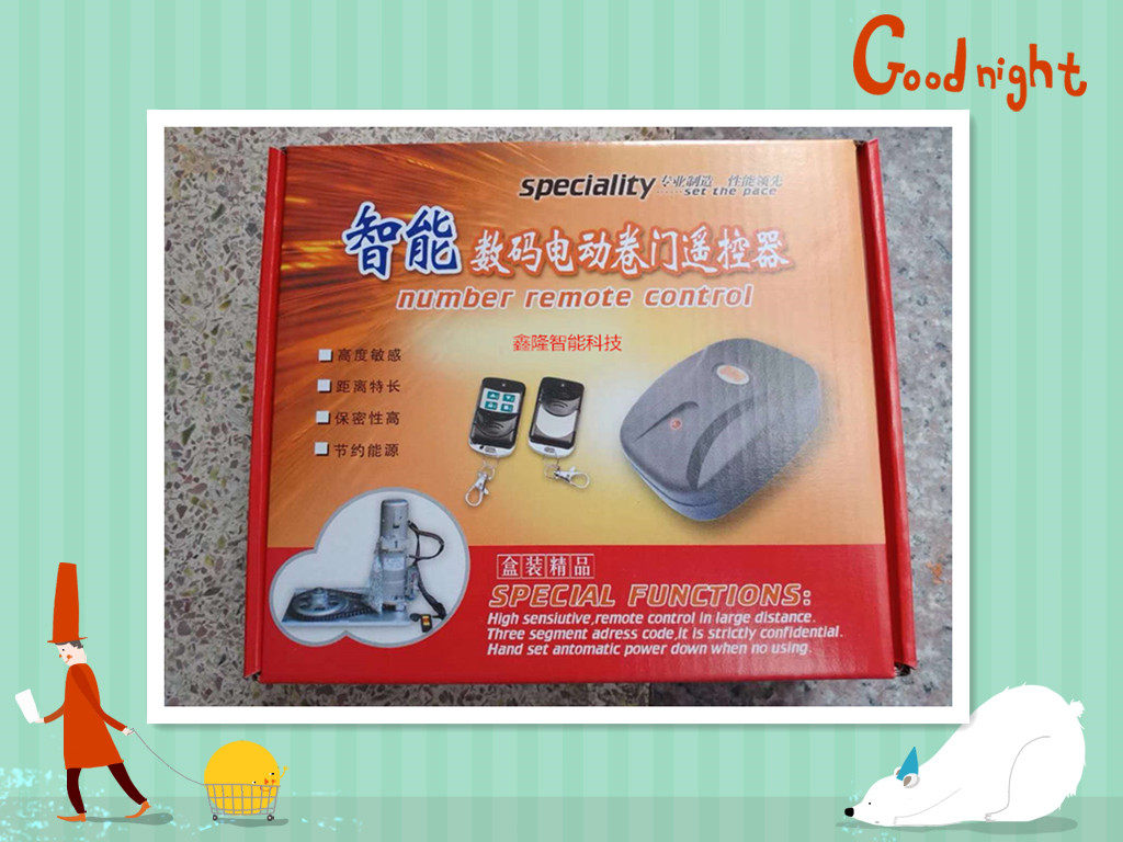 Rolling gate remote control universal 888 electric garage door controller rolling door external chain motor receiver