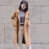 Ou Yushi 2018 mùa thu và mùa đông mới của phụ nữ áo len cashmere hai mặt cho nữ - Áo len lót đôi
