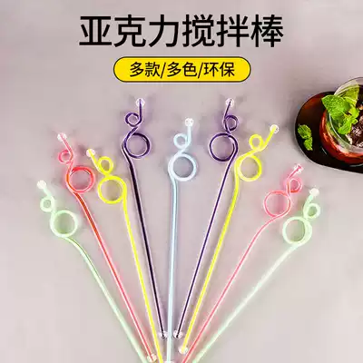 Acrylic color stick creative juicy stick Art stick fruit juice stick stick stick repeatedly use 10
