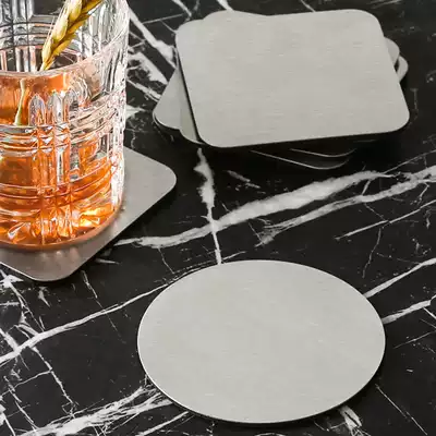 Stainless steel metal coaster creative coasters custom bar coasters hotel beer coasters Soho bar coasters