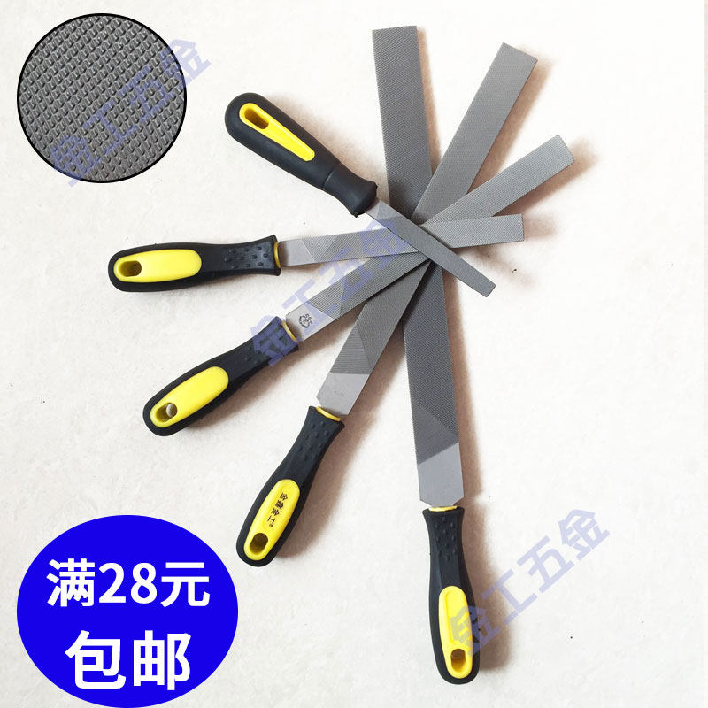 钳工必备神器：特钢锉刀全解析，中齿钢锉、扁锉、尖头圆锉、半圆锉、方锉、三角锉、角锉子大集合！-刀锉-淘宝百科网