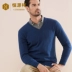 Áo len cashmere cổ chữ V