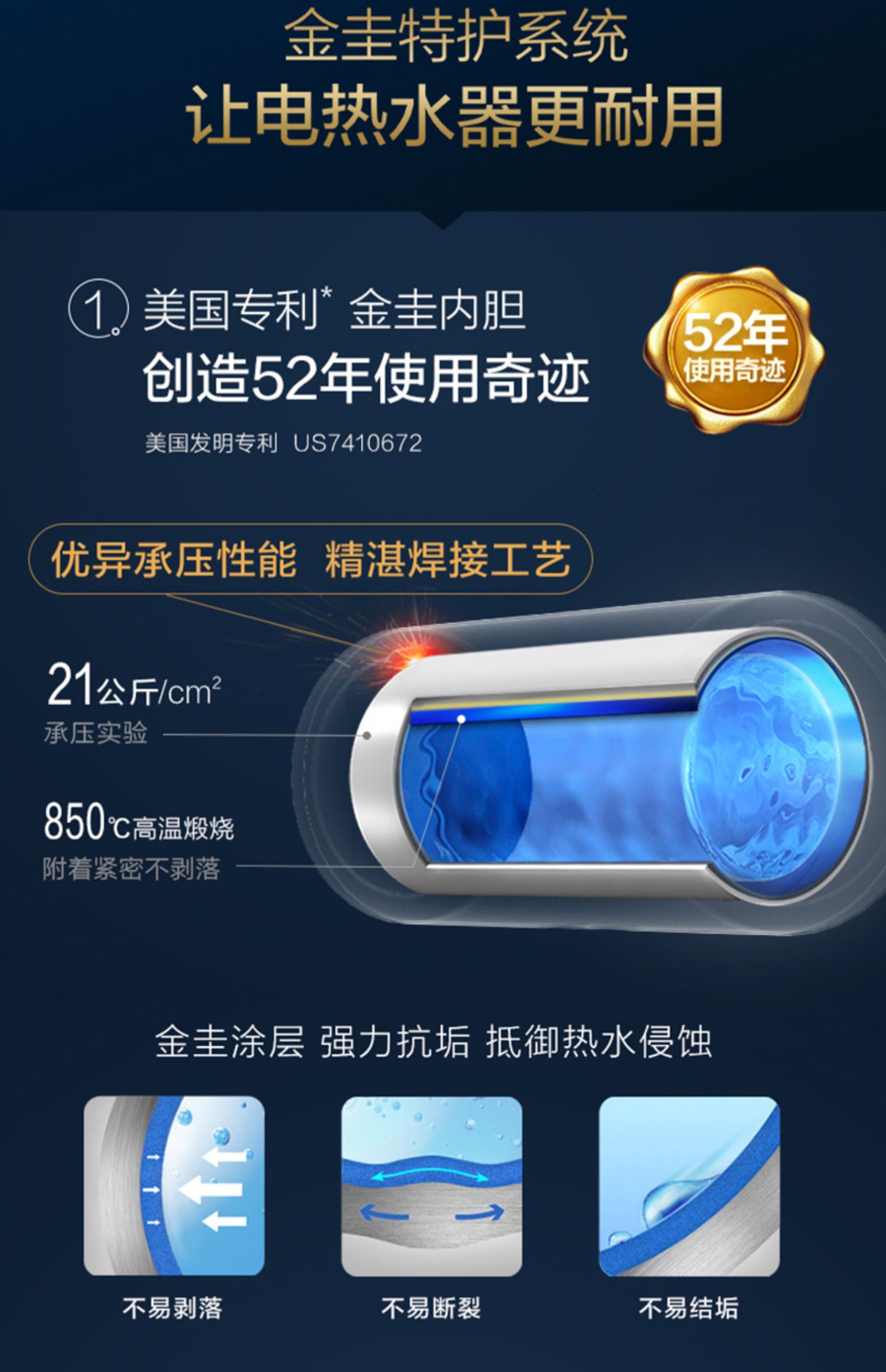 giá bình nước nóng lạnh A. Ôi Máy nước nóng điện Smith / Smith E50VT1 50l AO nhà là loại giữ nhiệt nóng - Máy đun nước bình nóng lạnh ferroli 30l