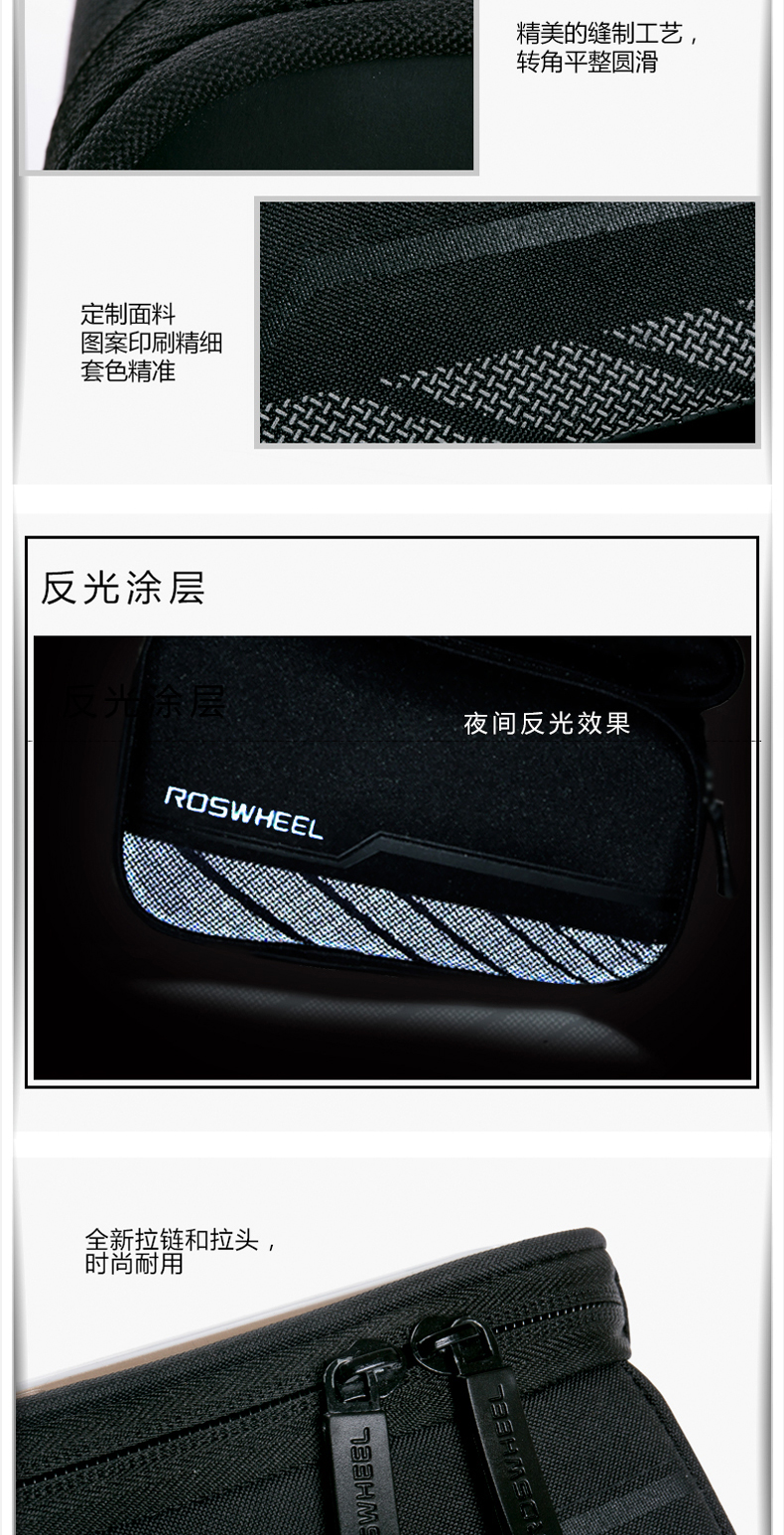 Sacoche pour vélo mixte ROSWHEEL - Ref 2216286 Image 38