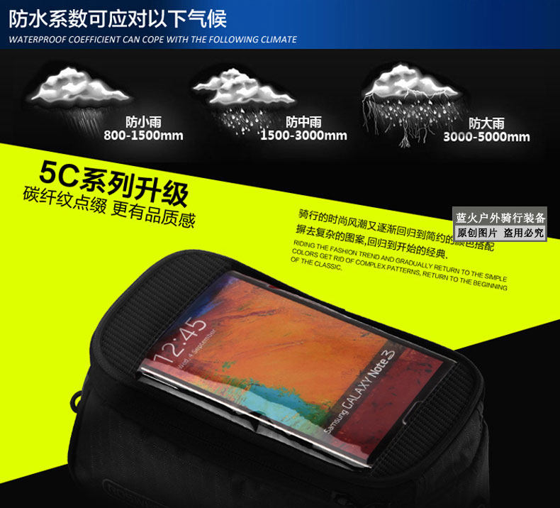 Sacoche pour vélo mixte ROSWHEEL - Ref 2232485 Image 19