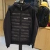 Hàn Quốc mua NEWERA New Yihua 19 nam và nữ mùa đông logo giản dị khâu áo khoác cotton trùm đầu 12142355 - Quần áo độn bông thể thao