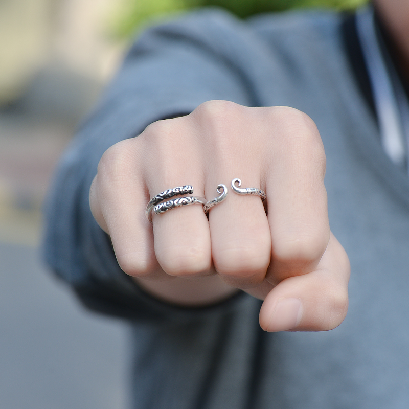 Bague mixte ABOUT AMOUR  DE L AMOUR en Argenterie - Ref 3089240 Image 1