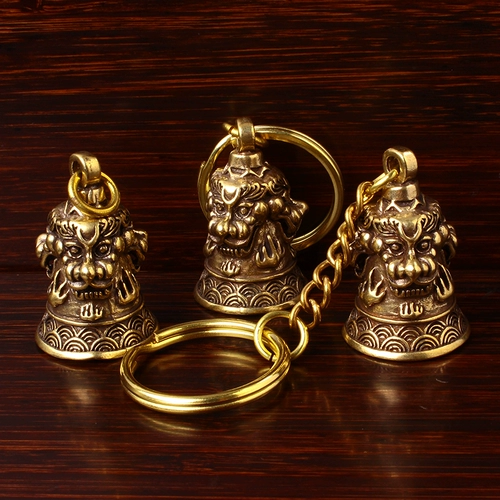 Медный брелок, ретро подвеска, украшение на сумку, подарок на день рождения