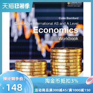 预售【外图原版】进口英文 剑桥教材 经济学练习册 Cambridge International AS & A Level Economics Workbook