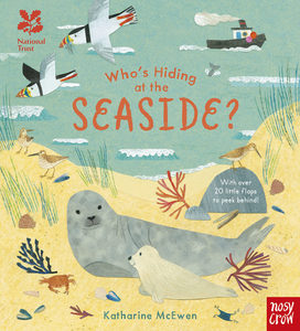 【外图原版】进口英文 National Trust: Who’s Hiding at the Seaside? 谁躲在海边？(环保主题) 少儿绘本