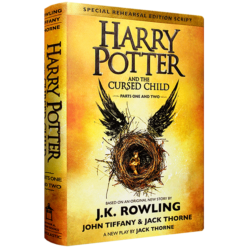 Hardcover in Stock [Imported English Original Version] Harry Potter Series 8: the Cursed Child, Genuine Work by J.K. Rowling, English Reading for Teenagers