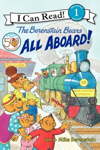 【外图原版】进口英文 绘本 The Berenstain Bears: All Aboard! (LEVEL 1) 贝贝熊：登机！I CAN READ系列