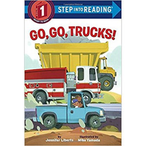 【外图原版】进口英文 GO, GO, TRUCKS! (STEP 1) 快，快，卡车！
