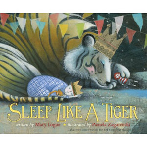 【外图原版】进口英文 睡吧，像老虎一样 英文原版 Sleep Like a Tiger 2013年凯迪克银奖作品 亲子绘本