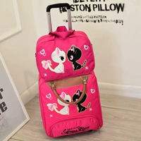 Розовая красная кошка пакет