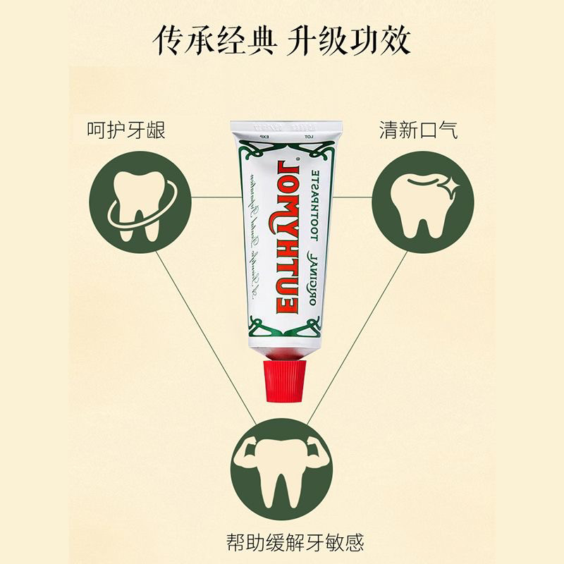 Euthymol Pink Toothpaste: Antiseptic Fluoride-Free Formula - Taobao product photo 7