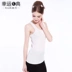 Camisole nữ 2019 hè mới của phụ nữ Hàn Quốc thời trang ngắn bên trong áo sơ mi chạm đáy mặc áo dệt kim - Áo ba lỗ