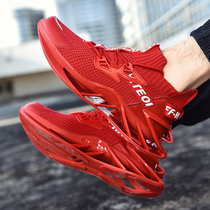 Sweat anti-slip anti-smell and sun-air and breathable superfierce blade forward trend of boys in large childrens casual shoes