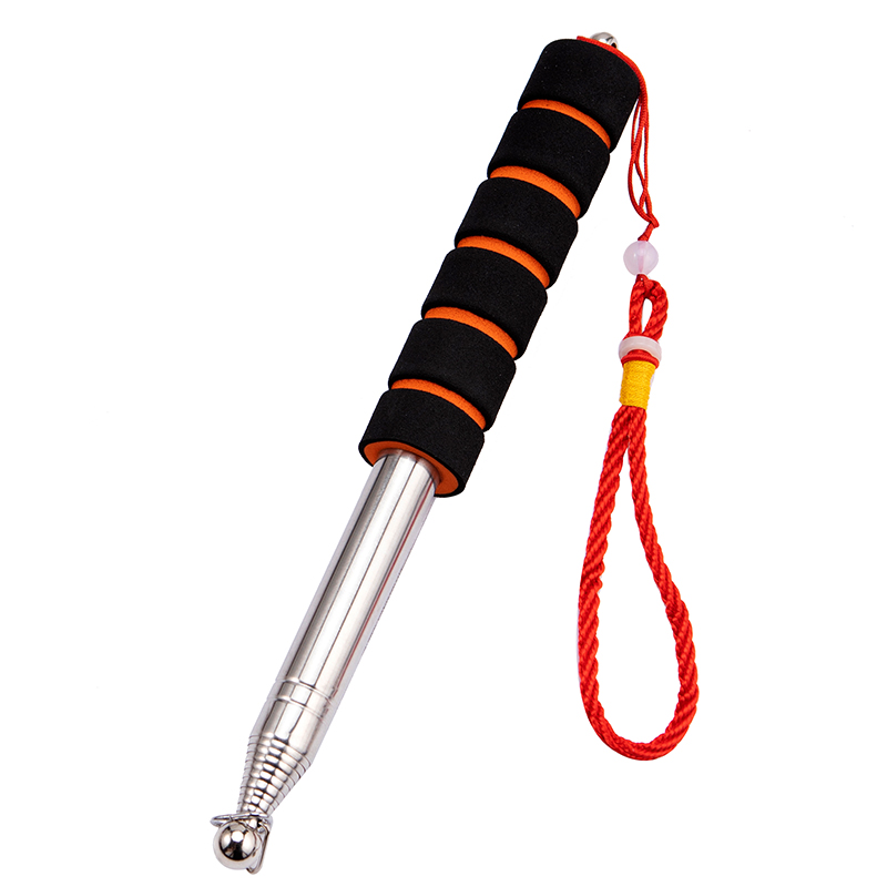 May Day Labor Day tour guide flagpole retractable stainless steel teaching stick 1.6 meters 2 meters 2.5 meters 3 meters handheld tour guide flagpole teacher class teaching stick teacher teaching whip light reinforcement type flag tourism