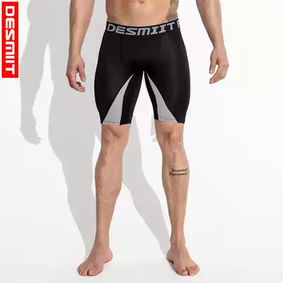 desmiit dry wave riding pants men men men's high elastic compression training pants running fitness leggings