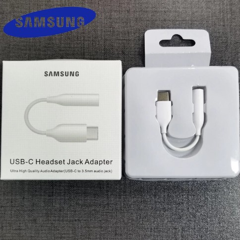 Samsung Original Headphone Adapter Cable Typc C to 3.5mm Audio Cable Note10 S20 S21 S22