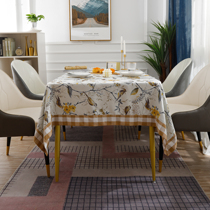 Nordic ins Wind 2021 New light luxury household table tablecloth high-end tablecloth coffee table decorative cloth cover