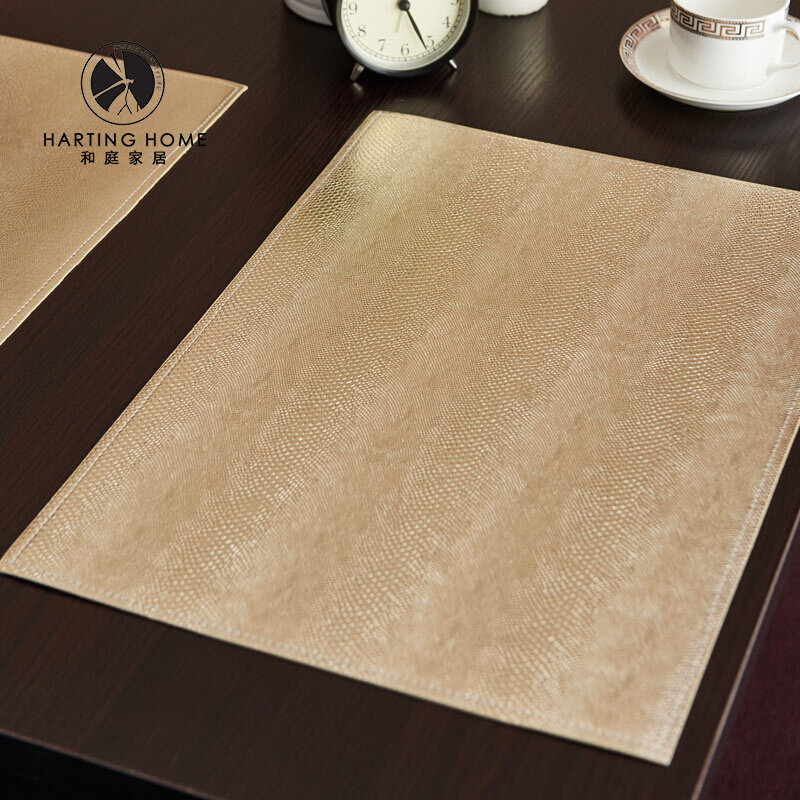 New Pint Dining Mat Waterproof Greaseproof board room table cushion Nordic large size leather Home Anti-burn West Restaurant Insuthermal cushion