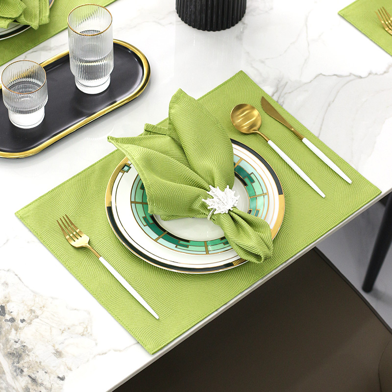 Placemat Decorative Mat Bowl Mat Plate Mat Nordic High-end Western Food Mat European Heat Insulation Mat Household Heat-proof Mat Table Mat