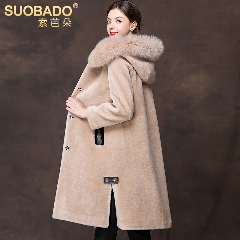 Manteau de fourrure femme SUOBADO    - Ref 3174821 Image 4