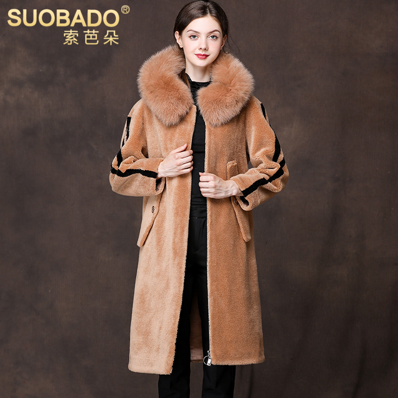 Manteau de fourrure femme SUOBADO    - Ref 3171794 Image 3