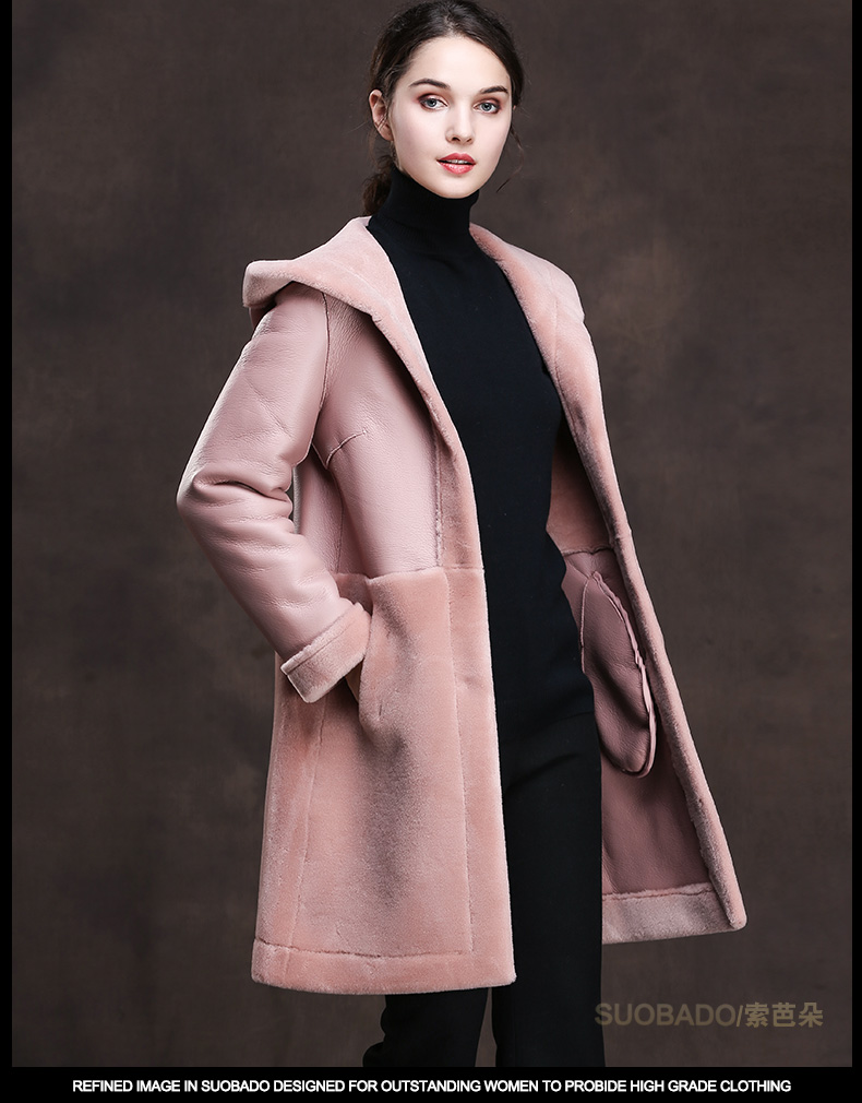 Manteau de fourrure femme SUOBADO    - Ref 3173932 Image 23