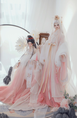 taobao agent [芰 【【【] BJD three -point/uncle big girl BJD costume baby clothing Moon Palace Xianxian · Rabbit does not eat peach