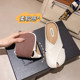 ເກີບແຕະຝຣັ່ງ Baotou ເຄິ່ງກາງຂອງແມ່ຍິງ Summer Outer Wear 2024 ຄົນອັບເດດ: ໃຫມ່ອະເນກປະສົງ Flat Bottom Lazy Muller Sandals ປາປາກເກີບ