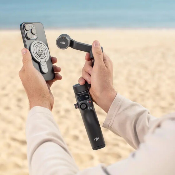 DJI Osmo Mobile 7/7p系列磁吸手机夹手机云台配件DJI OM 磁吸快拆背贴适用大疆手机固定DJI OM 磁吸快拆背贴