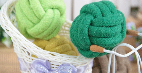 Nhiều sản phẩm vật nuôi Chó đồ chơi cung cấp Teddy Satsuma Golden Retriever con chó mol mol bông dây bóng mèo đồ chơi cắn banh đồ chơi cho chó