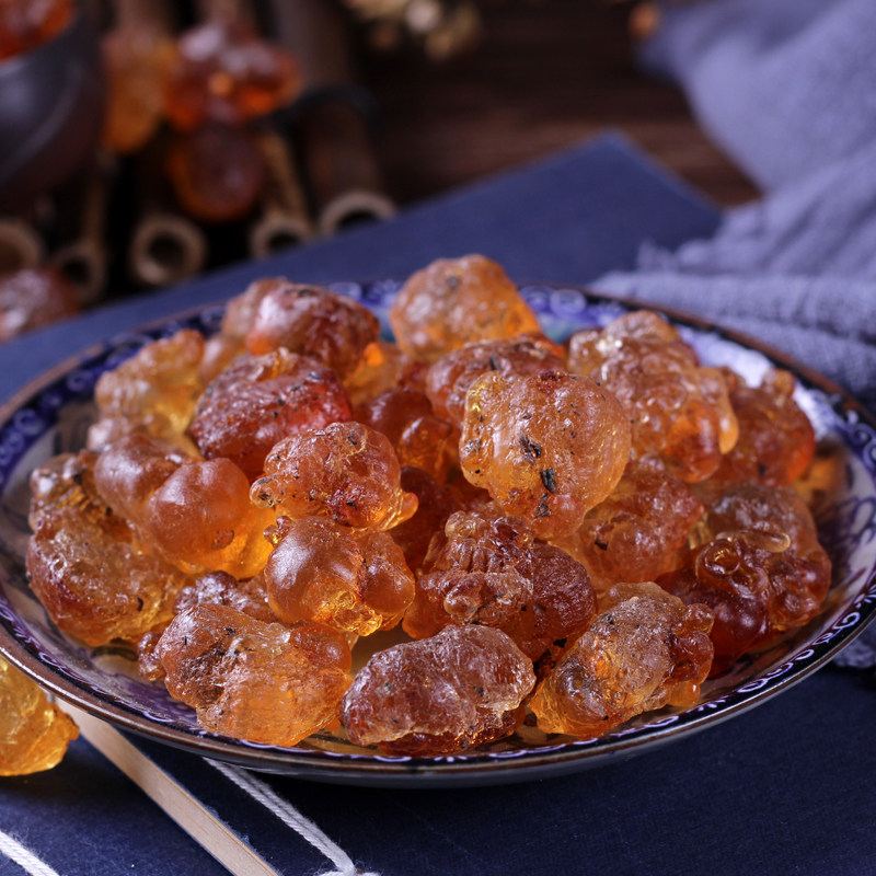 Lijiang Farmhouse Edible Peach Gum Natural Wild Peach Gum Old Tree Peach Tears Matching Soap Corner Rice Snow Swallow 100g